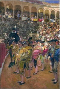 Seville, Die Stierkämpfer — Joaquín Sorolla Y Bastida