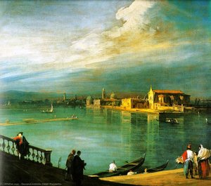San Cristoforo, San Michele ^ Murano- From Fondamenta Nuova — Canaletto