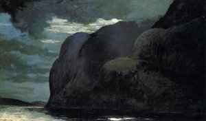 Cape Trinity, Saguenay River — Winslow Homer, American Romantic Landscape