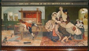 John Kay, Inventor Of The Fly Shuttle — Ford Madox Brown
