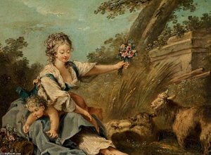 Pastoral Scene -