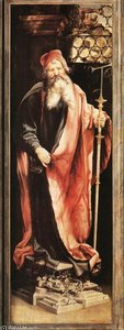San Antonio Hermitaño — Matthias Grünewald, Renacimiento Alemán