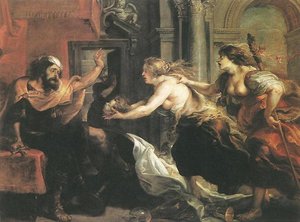 Tereus Confronted With The Head Of His Son Itylus — Peter Paul Rubens, Baroque