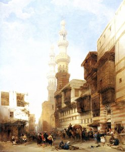 The Gate Of Metwaley, Cairo — David Roberts