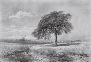 Landscape With A Mill — Aleksey Savrasov