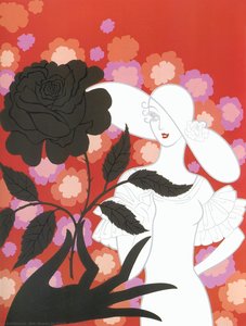Black Rose — Erté