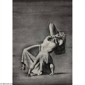 Beowulf And Grendel's Mother — Rockwell Kent