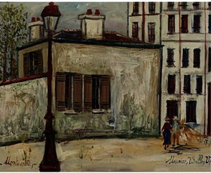 The House Of Berlioz At Montmartre — Maurice Utrillo