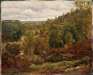 LE PRE LARCHER EN FORET DE FONTAINEBLEAU