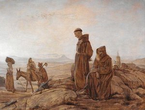Two Monks — Carl Heinrich Bloch
