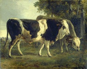 Deux Taureaux — Jacques Raymond Brascassat