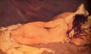 Reclining Nude — Pericles Pantazis
