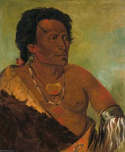 Sky Se Ró Ka, Segundo Jefe De La Tribu — George Catlin