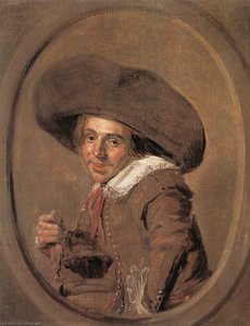 A Young Man In A Large Hat — Frans Hals I, Dutch Golden Age