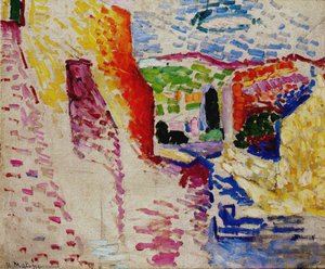 Rue Du Soleil Huile Sur Toile Collection Particulière — Henri Matisse, Fauvism