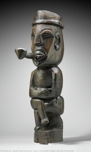 Homem Com Cachimbo E Chapéu (man With A Pipe And Hat) — Agnaldo Manoel Dos Santos, Tribal Art