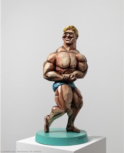 Mr. Universe — Red Grooms