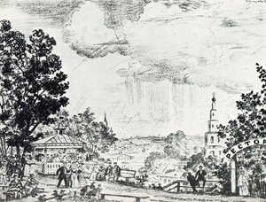 Boulevard — Boris Mikhailovich Kustodiev