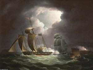 Chase Of The Pirate Lugger 'will Watch'