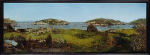 Landscape With Islands And Sky — Gregory Gillespie