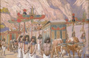 Jacob's Body Is Taken To Canaan — Jacques Joseph Tissot