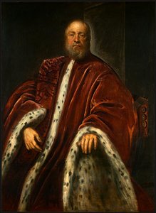 Un Procurador De San Marcos, Ngw — Jacopo Tintoretto, Renacimiento Veneciano