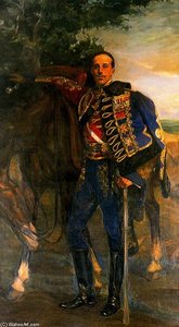 Portrait Of Alfonso Xiii — José Mongrell Torrent