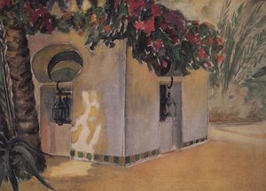 Garden Beneventum — Kuzma Petrov-vodkin