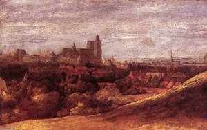 View Of Brussels From The North-east — Hercules Seghers
