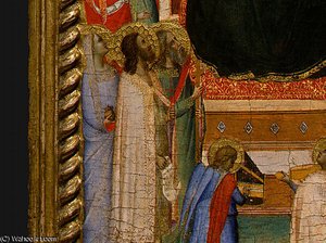 Madonna And Child With Saints And Angels D2 — Bernardo Daddi