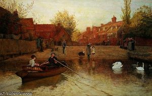 Marlow Ferry — Frederick Walker