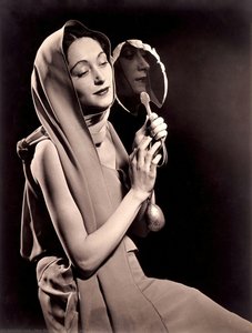 Nusch eluard with mirror