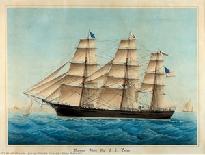 Ship Moravia — Josep Pineda Guerra, Maritime Realism