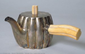 Tea Pot From 3-piece Tea Service — Wiener Werkstätte