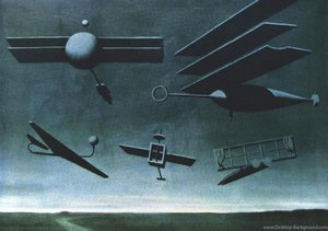 Schwarne Flagge — René Magritte