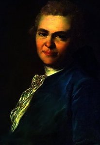 Unknown Man In Blue — Fyodor Stepanovich Rokotov