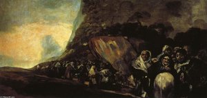 Spaziergang Des Heiligen Büros — Francisco José De Goya Y Lucientes