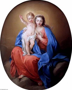 Madonna With Child — Charles-andré Van Loo