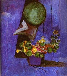Blumen Und Keramik Teller — Henri Matisse