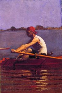 John Biglin In A Single Scull — トーマス・エイキンズ