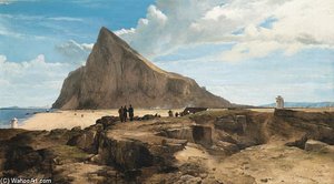 The Rock Of Gibraltar — Frederick Richard Lee