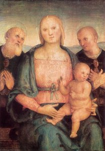 Virgin And Child With Saints — Pietro Perugino, Renaissance