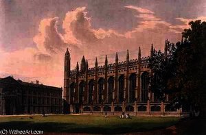 South Side Of King's College Chapel — Frederick Mackenzie
