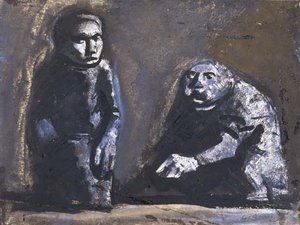 Two Figures 2 — Mario Sironi