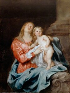The Madonna And Child — Sir Anthony Van Dyck