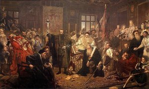 The Union Of Lublin — Jan Matejko