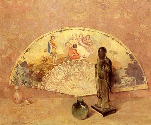 The French Fan — Soren Emil Carlsen