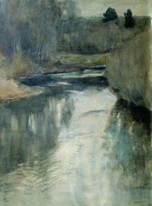 A River — Isaak Ilyich Levitan