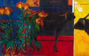 Water Buffalo (Roses and Sacred Animals)
