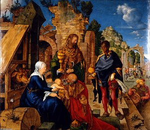 The Adoration Of The Magi — Albrecht Dürer, Northern Renaissance